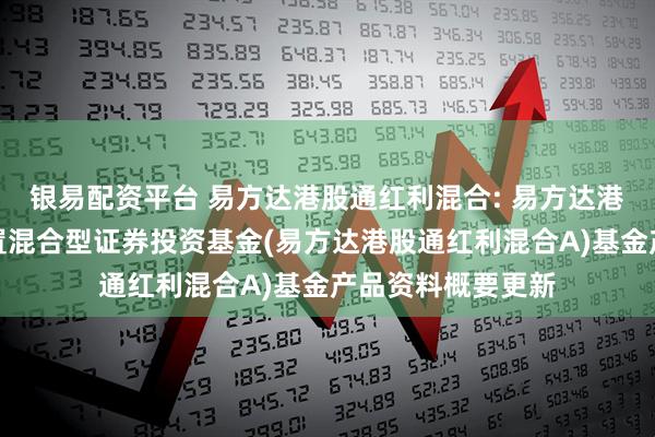 银易配资平台 易方达港股通红利混合: 易方达港股通红利灵活配置混合型证券投资基金(易方达港股通红利混合A)基金产品资料概要更新